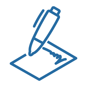 Refer A Patient Icon Blue