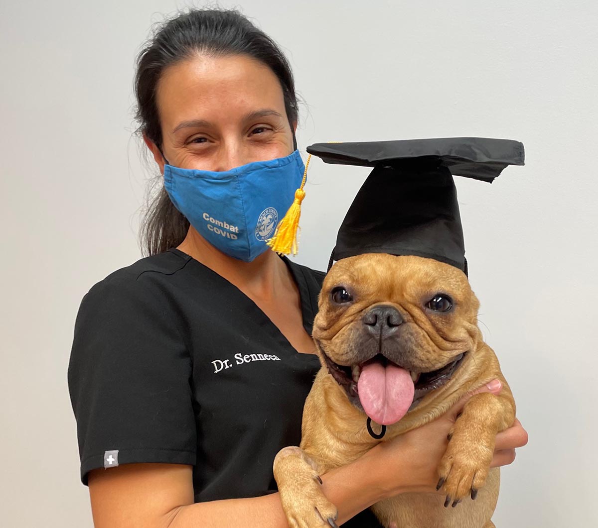 Dr. Seneca With Successful Spinal Surgery Patient